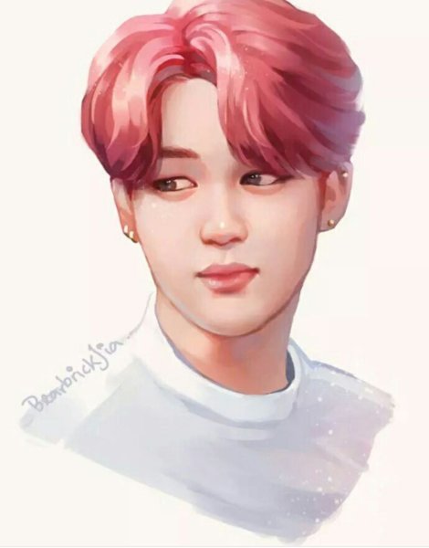 БТС Чимин арт