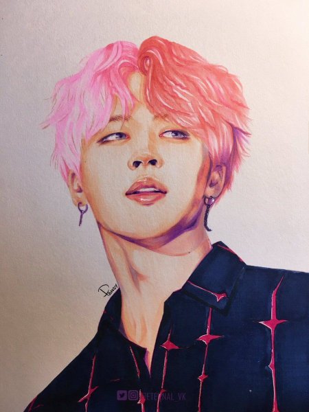 Чимин из BTS арт
