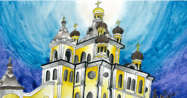 Сретенский собор для рисования