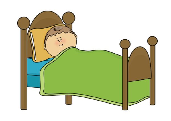 Кровать рисунок