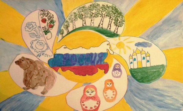 Рисунок на тему культура России