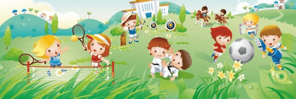 Летний спорт для детей