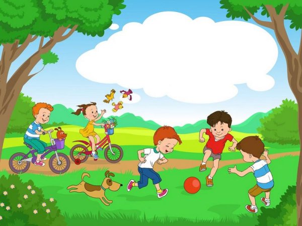 Прогулка на свежем воздухе рисунки