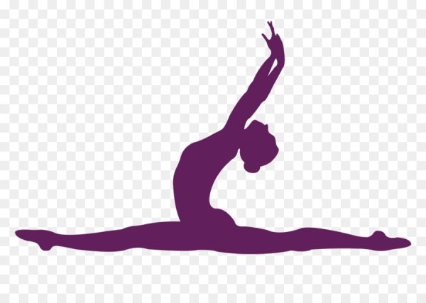 Акробатика силуэт