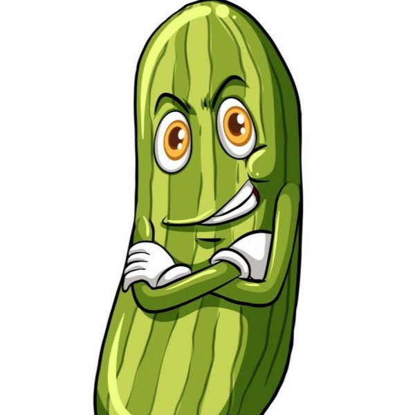 Огурец мультяшных