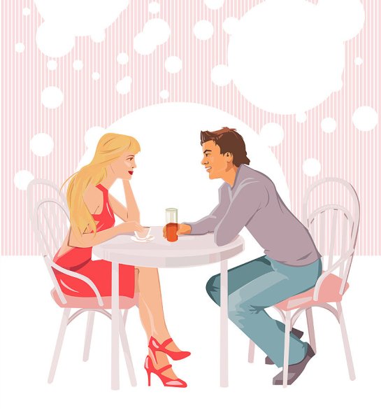 Свидание иллюстрация