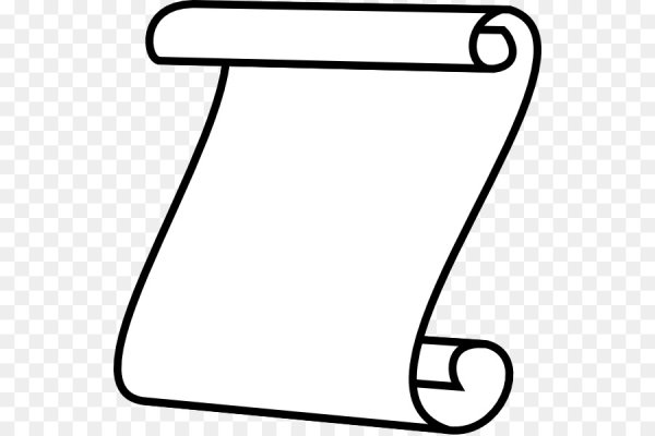 Свиток черно белый