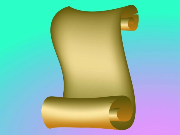 Свиток Векторная Графика