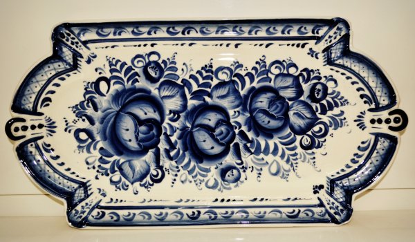 Гжельская роспись