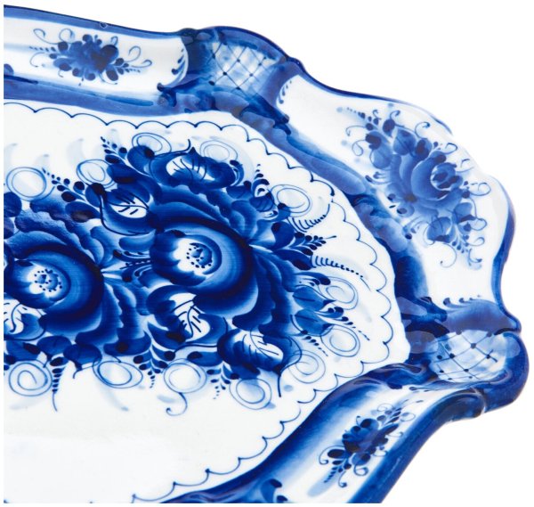 Шубница цветная Гжель