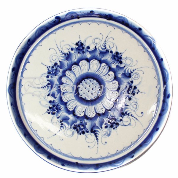 Гжель поднос