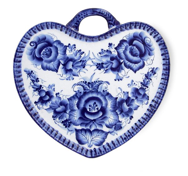 Гжельский фарфоровый завод поднос