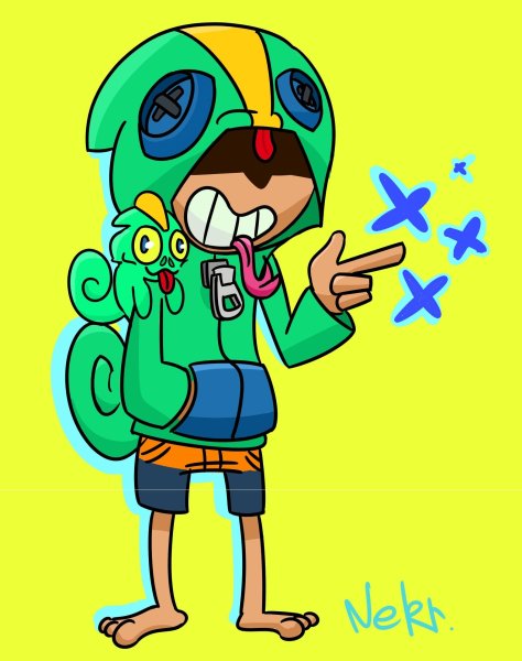 Леон из Brawl Stars