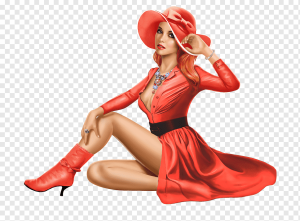 Женщина рисунок