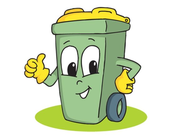 Мусорный контейнер вектор