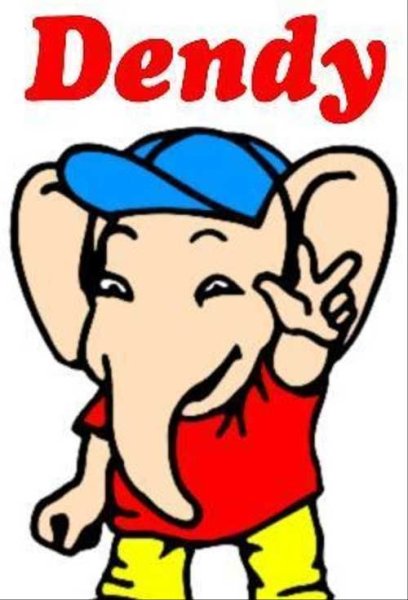 Логотип Денди Слоненок