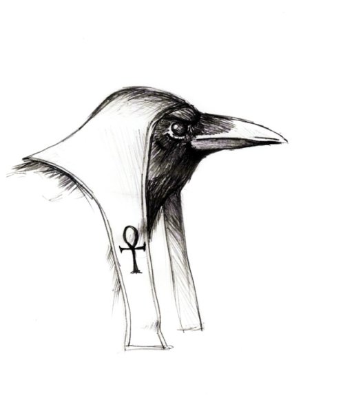 Ворона Графика