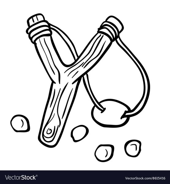 Нарисовать рогатку