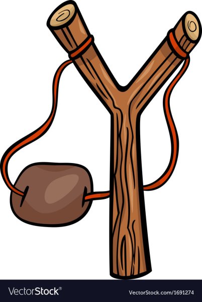 Значок рогатки