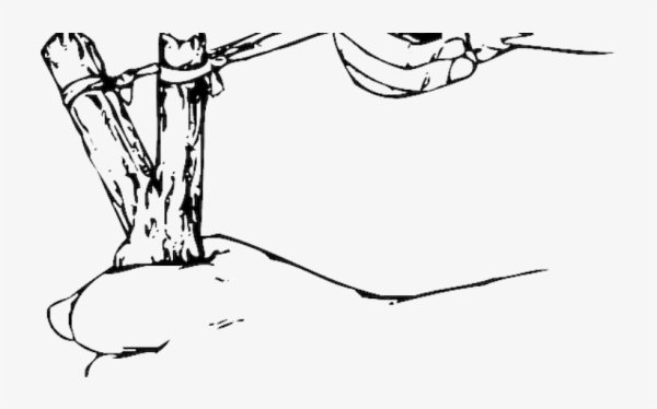 Рогатка раскраска