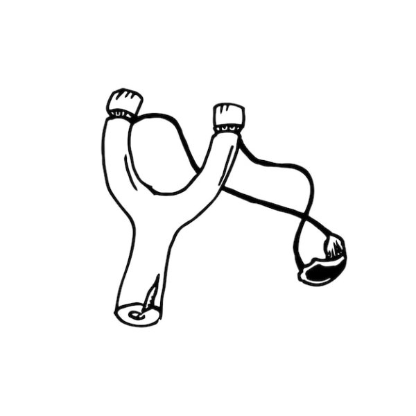 Нарисовать рогатку