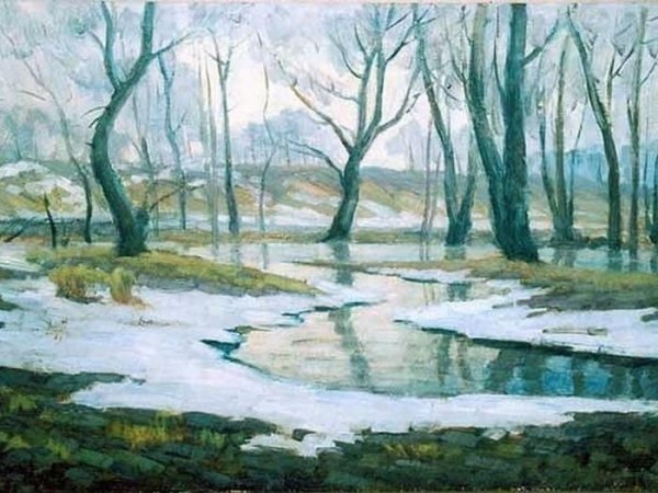 Б.Щербаков «Журчат ручьи весенние»