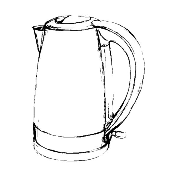 Раскраска чайник электрический