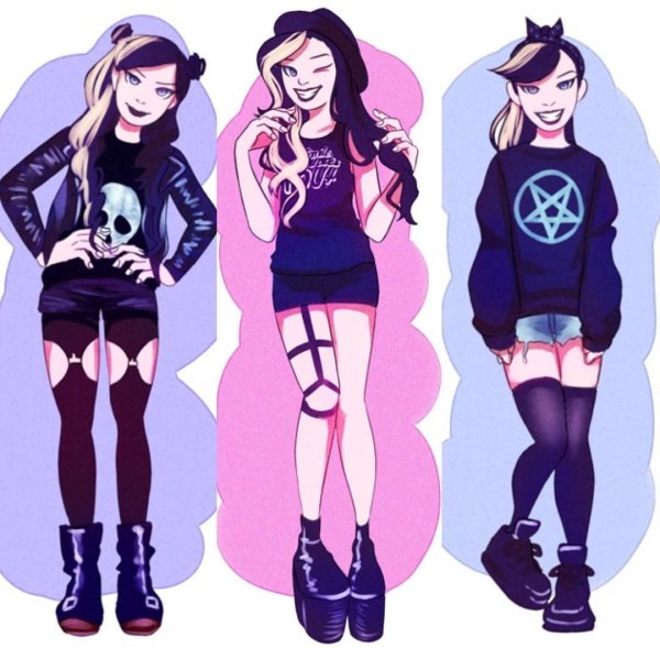 Pastel goth одежда арт