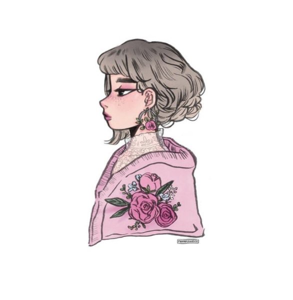 Рисунки для срисовки софт герл