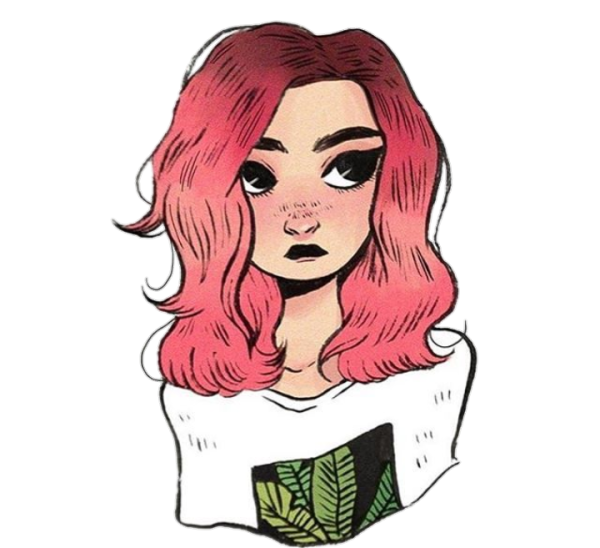 Рисунки для срисовки девушки