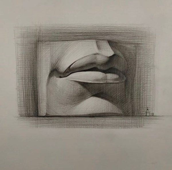 Губы Давида Академический