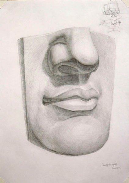 Губы Давида Академический