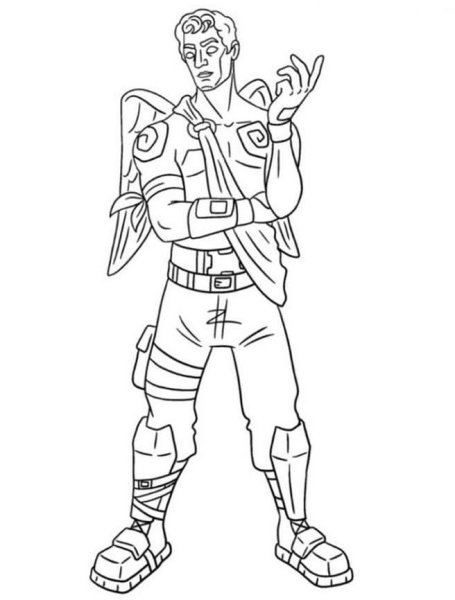 Раскраска ФОРТНАЙТ