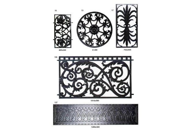 Ажурные ограды Каслинского литья