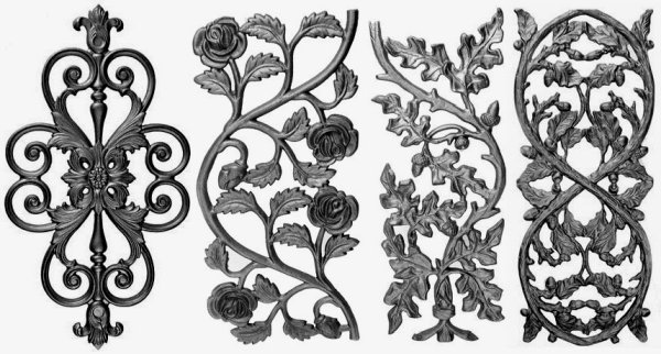 Декоративное литье из алюминия