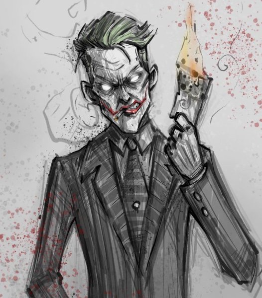 Готэм Джокер арт