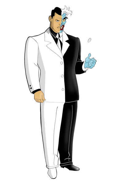 Бэтмен Двуликий злодей