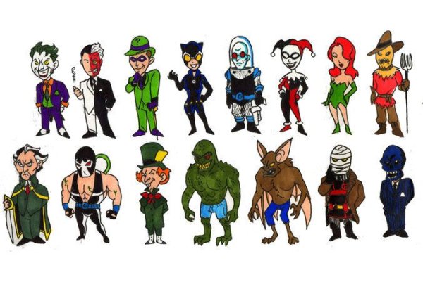 Эскизы мультяшных персонажей