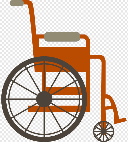 Инвалидная коляска вектор
