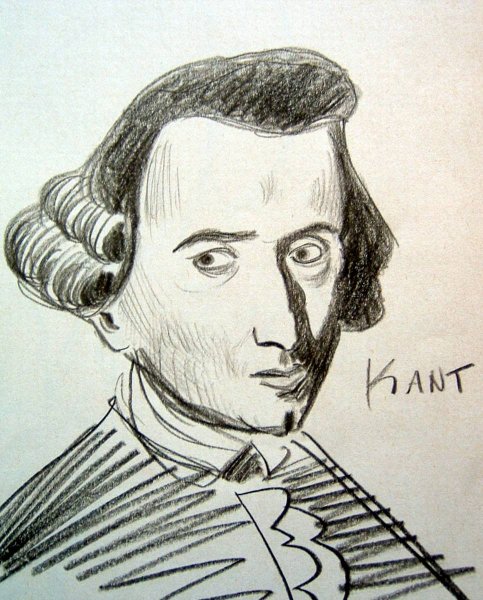 Иммануил кант портрет Беккер