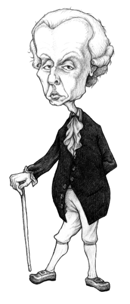 Иммануил кант карикатура