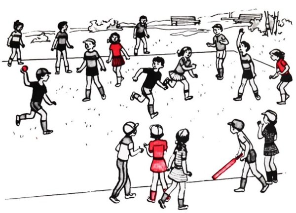 Лапта русская народная игра