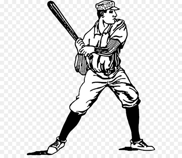 Нарисованный бейсболист