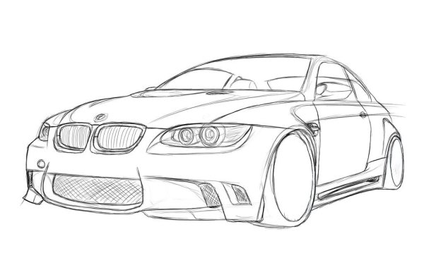 BMW m3 e92 Sketch