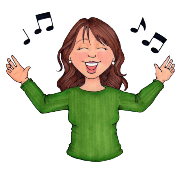 Человек поет