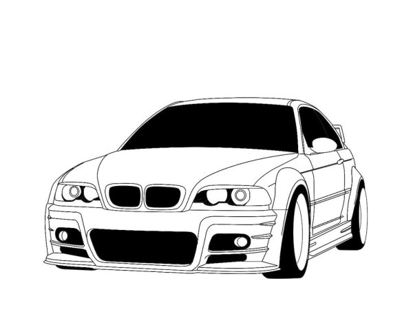 BMW e39 vector
