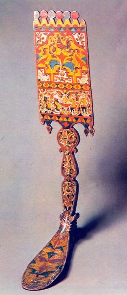 Городецкая прялка Донце