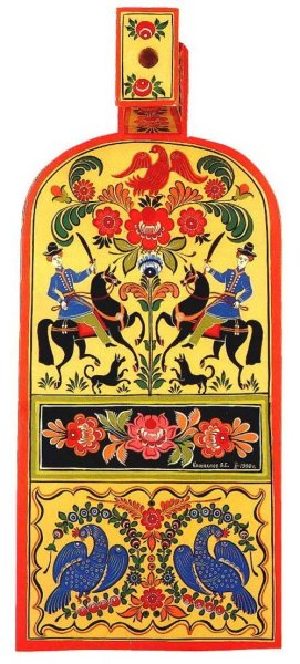 Городецкая прялка Донце