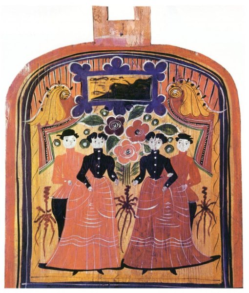 Прялка Шенкурская Расписная