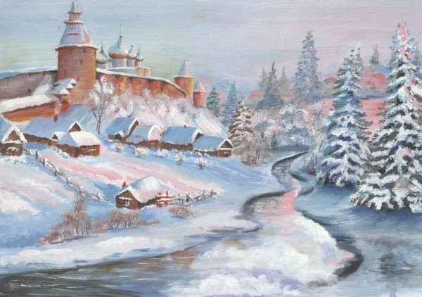 Псков иллюстрация